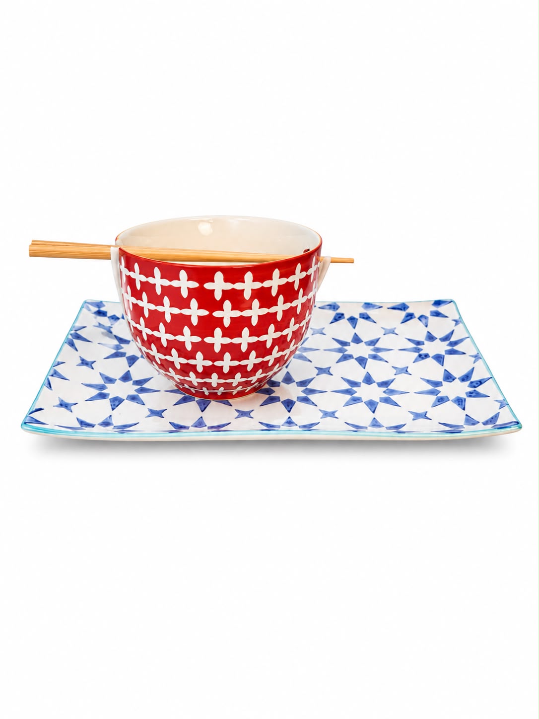 Yuki Noodle Bowl Set Of 2 5" x 5" x 3.9"