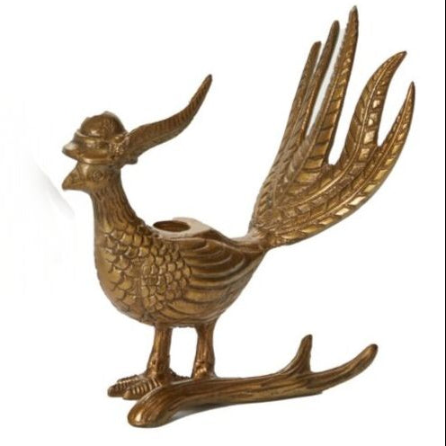 E+E Pheasant Candlestick Avery 8.25" x 4.25" x 8.25"