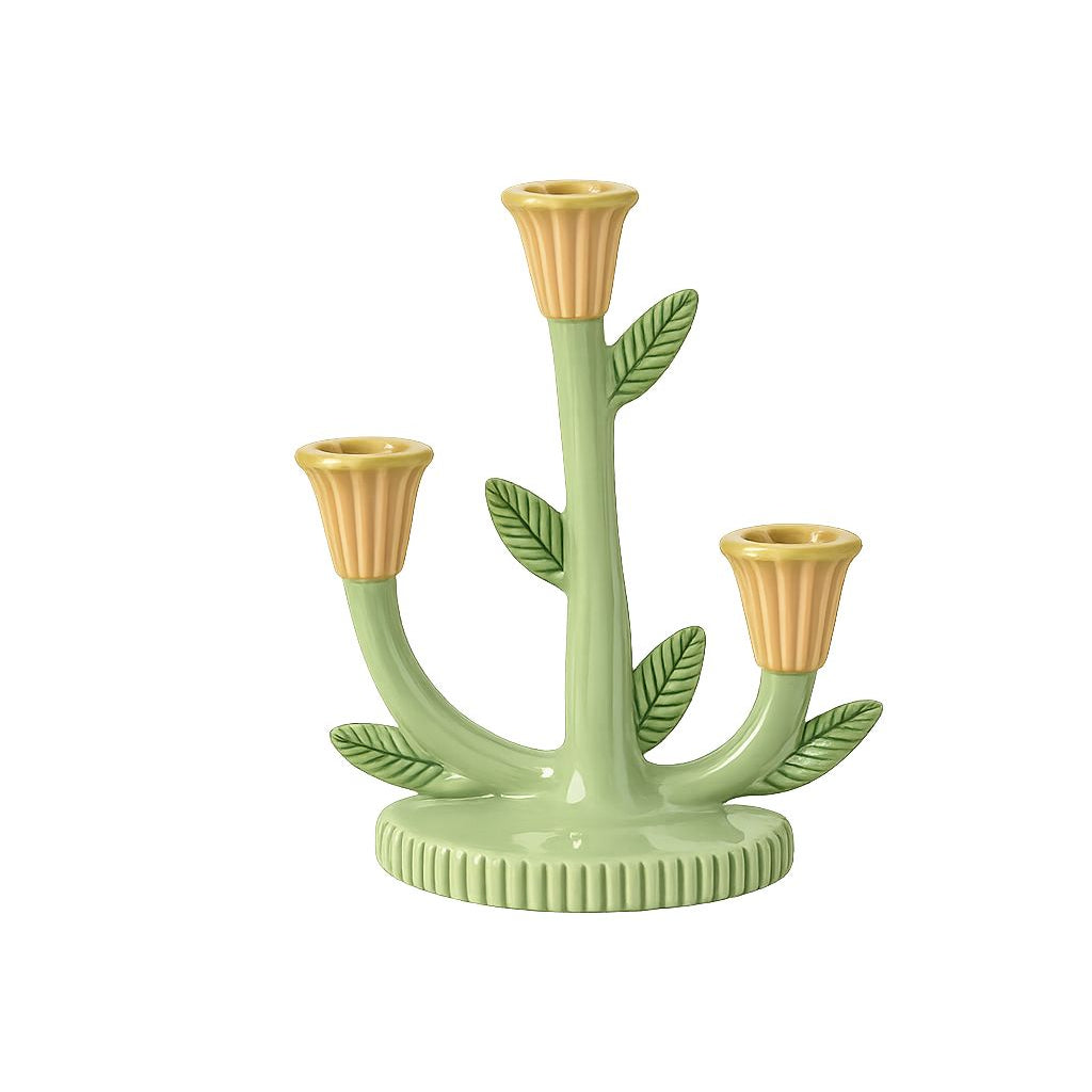 Soft Petal Candleholder 7.5" x 4" x 9.75"