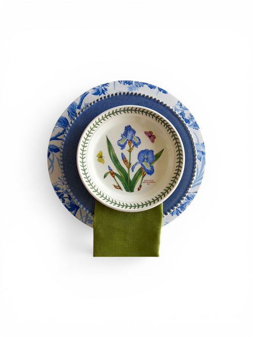BLUE BOTANICAL Placemat Set of 4