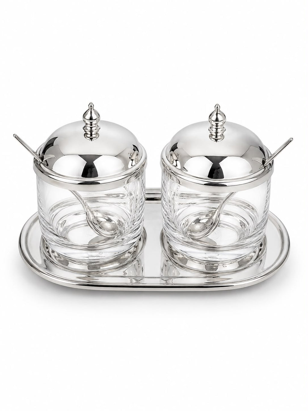 James Condiment Jar with Spoon