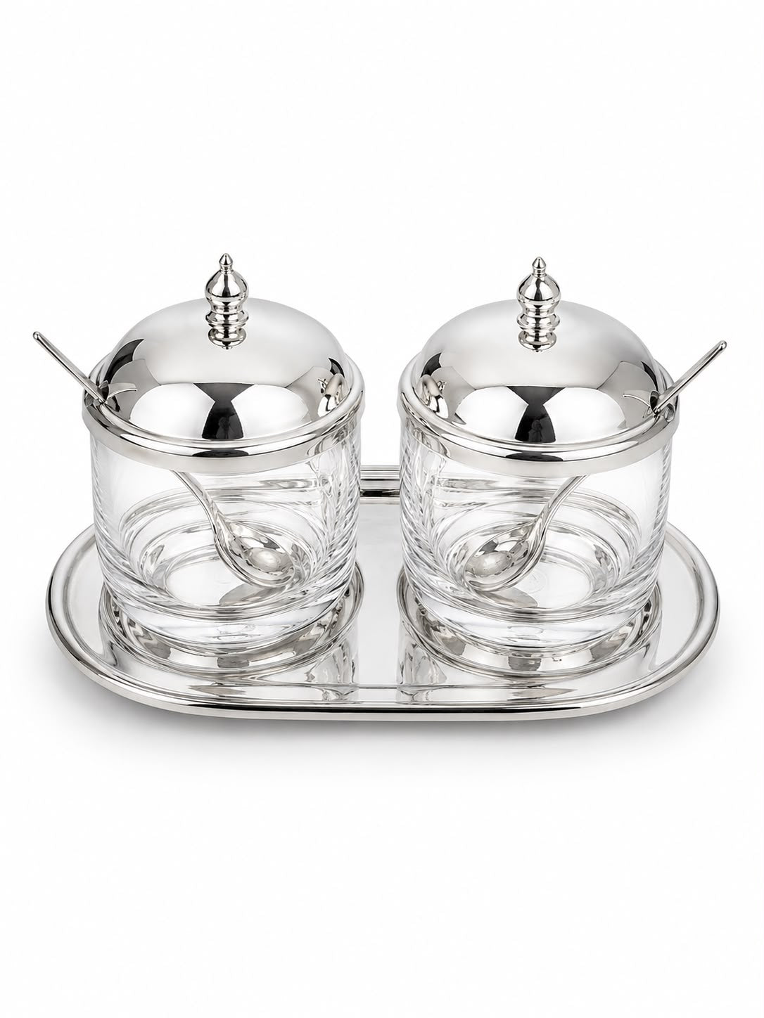James Condiment Jar with Spoon