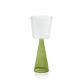 Veneto Glassware - Green - Red Wine Glass - Set of 4