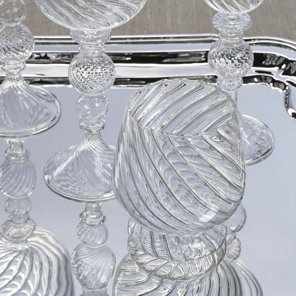 Rialto Twisted Optic Glassware - Tumbler