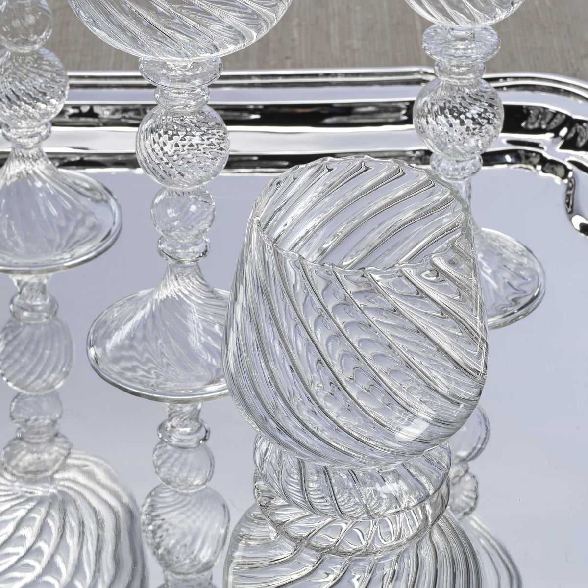 Rialto Twisted Optic Glassware - Tumbler
