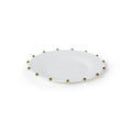 Celestial Gold Porcelain Plate - 9.5 in, Set of 4