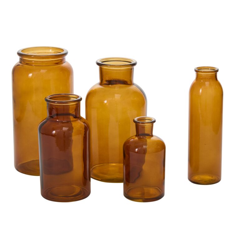 Amber Billie Bottle 2.5" x 4.75"