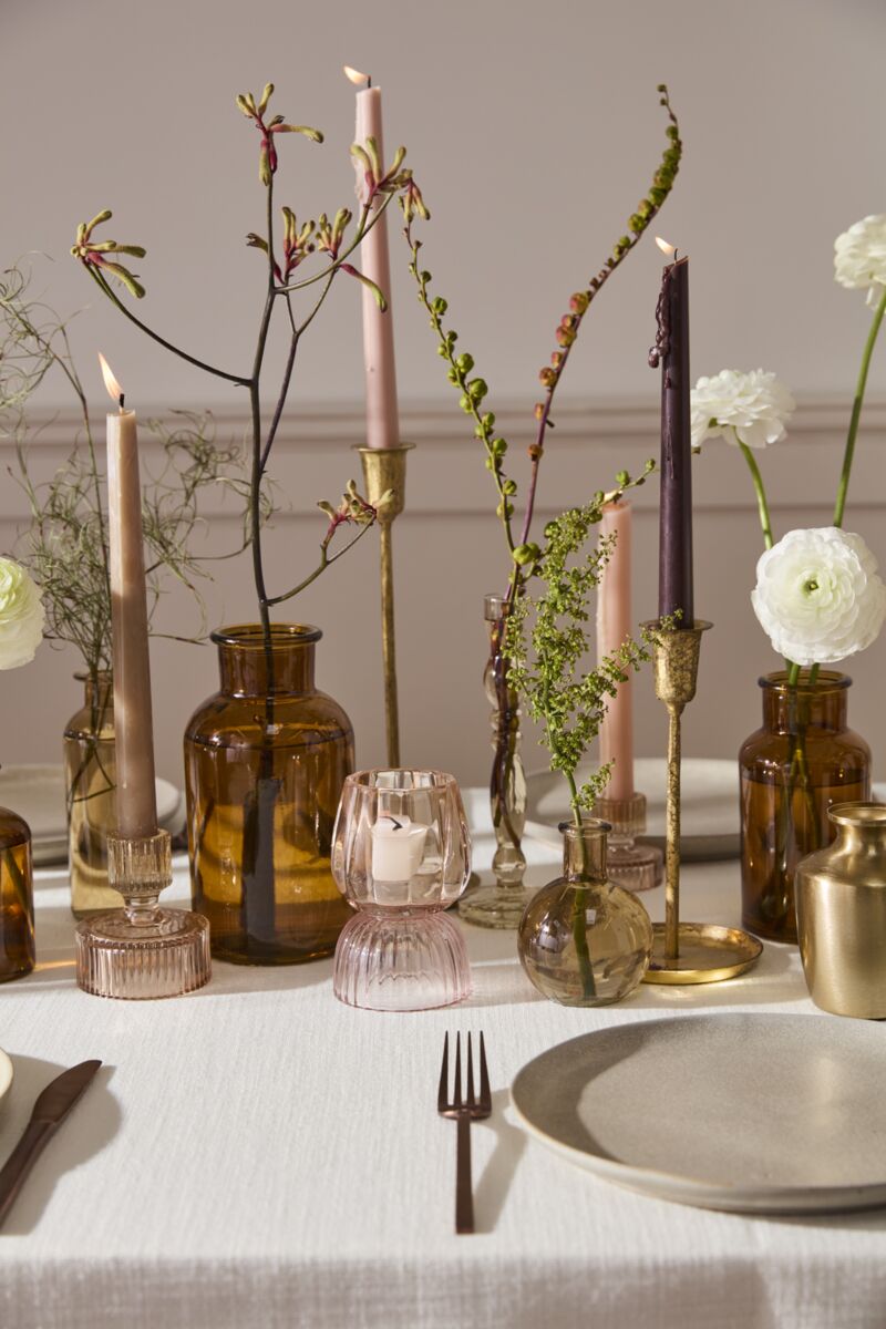 Amber Billie Bottle 3.25" x 6.25"