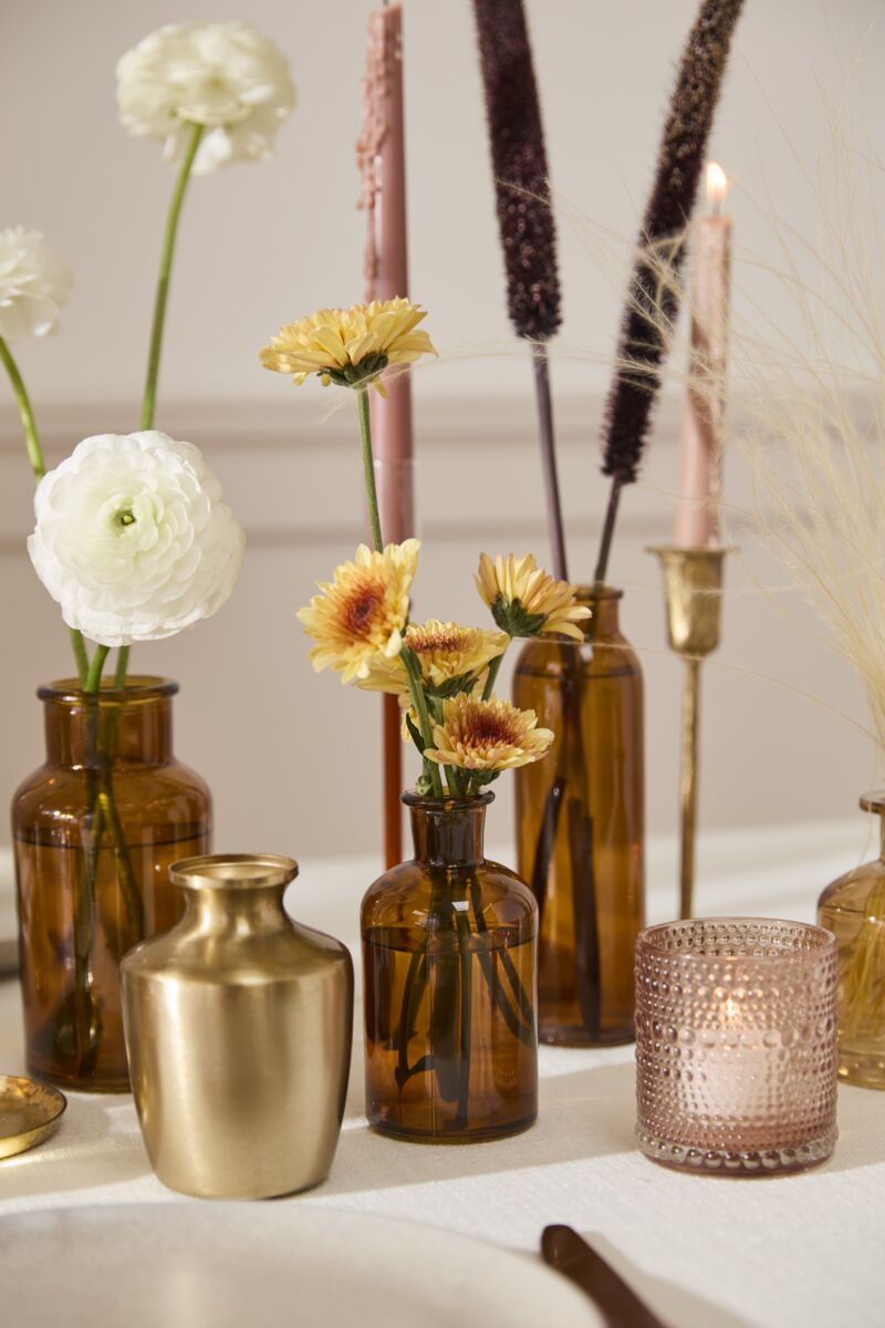 Amber Billie Bottle 2.5" x 4.75"