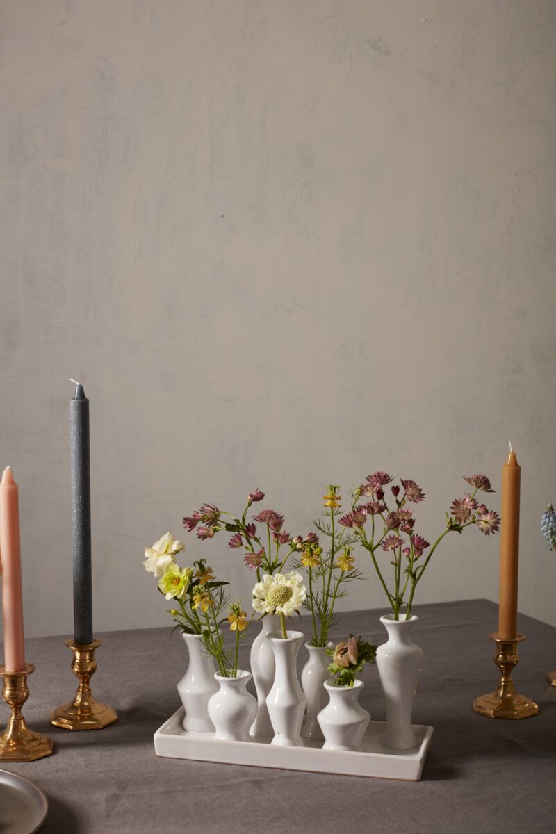 Chic Budvase 11.75"x 4.5"x 6"