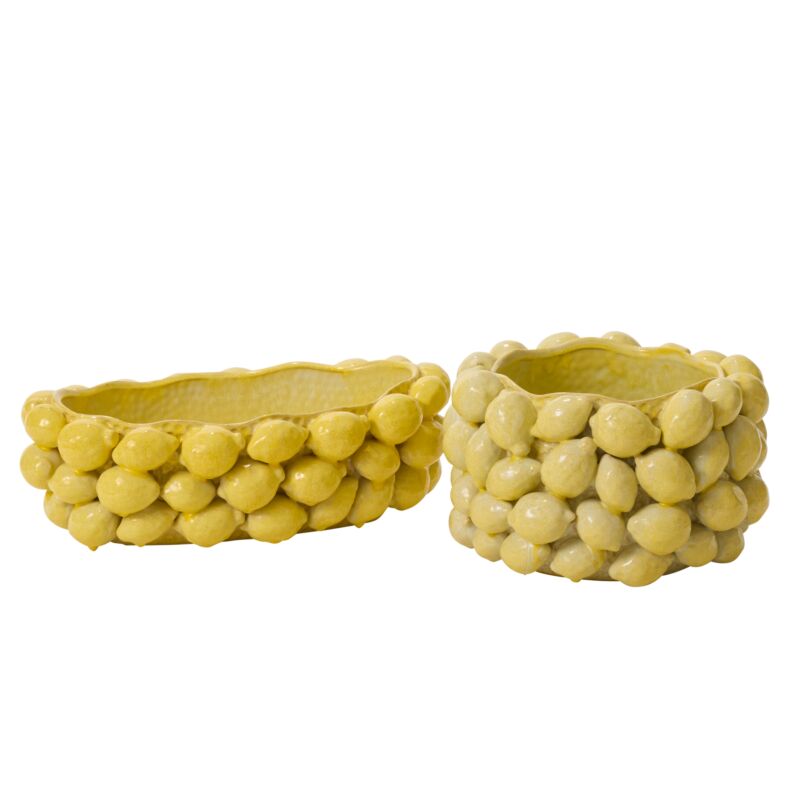 Layered Lemon Pot 13.5"x 7.75"