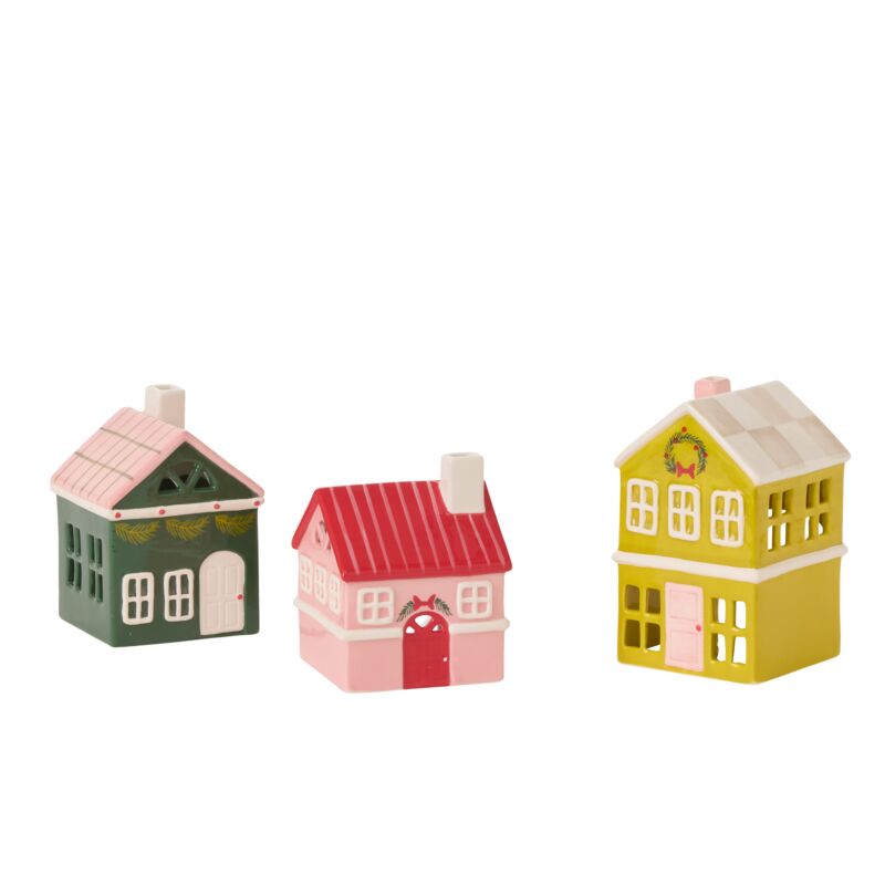 Green Merrivale House Figurine 4.25" x 5.75"